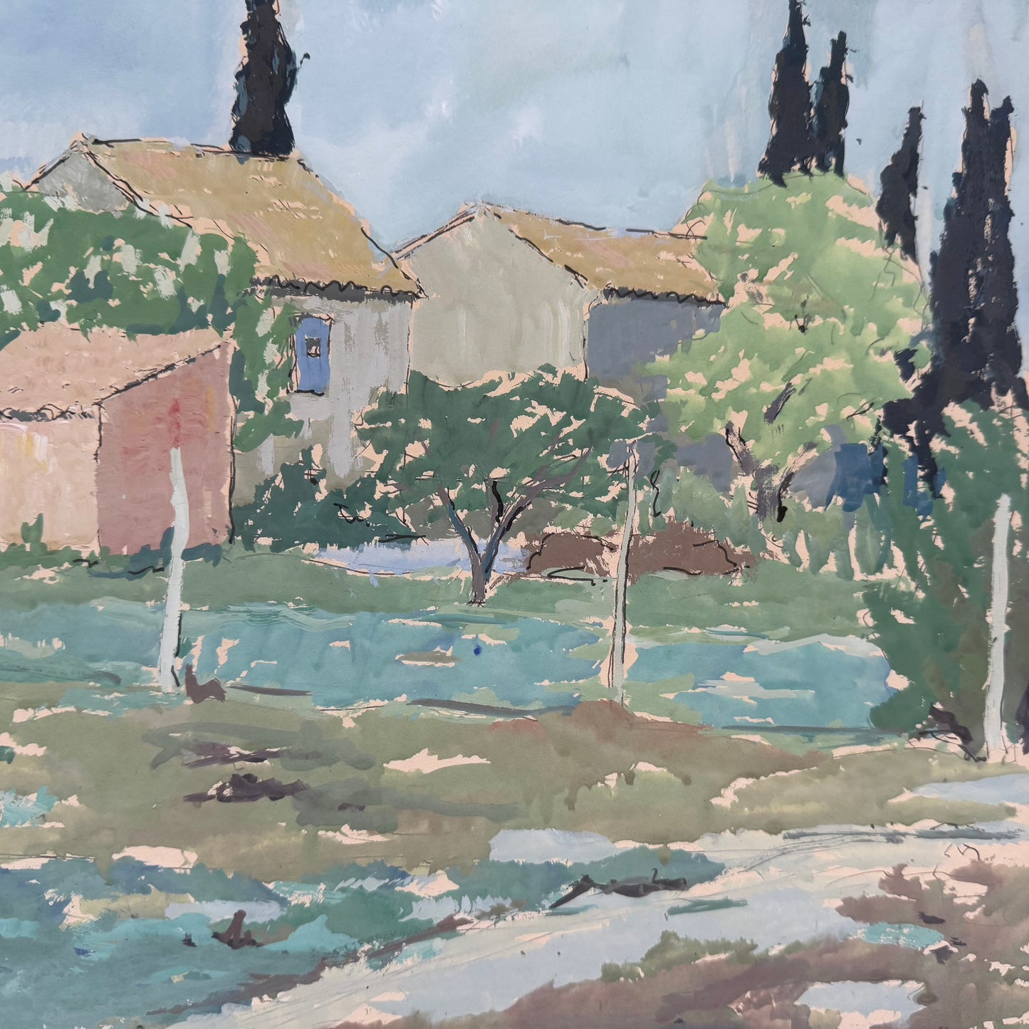 Cypresses in Provence