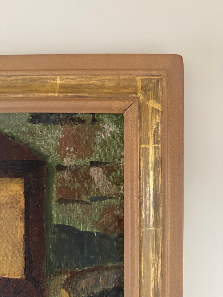 Still Life with Flowers and Frame