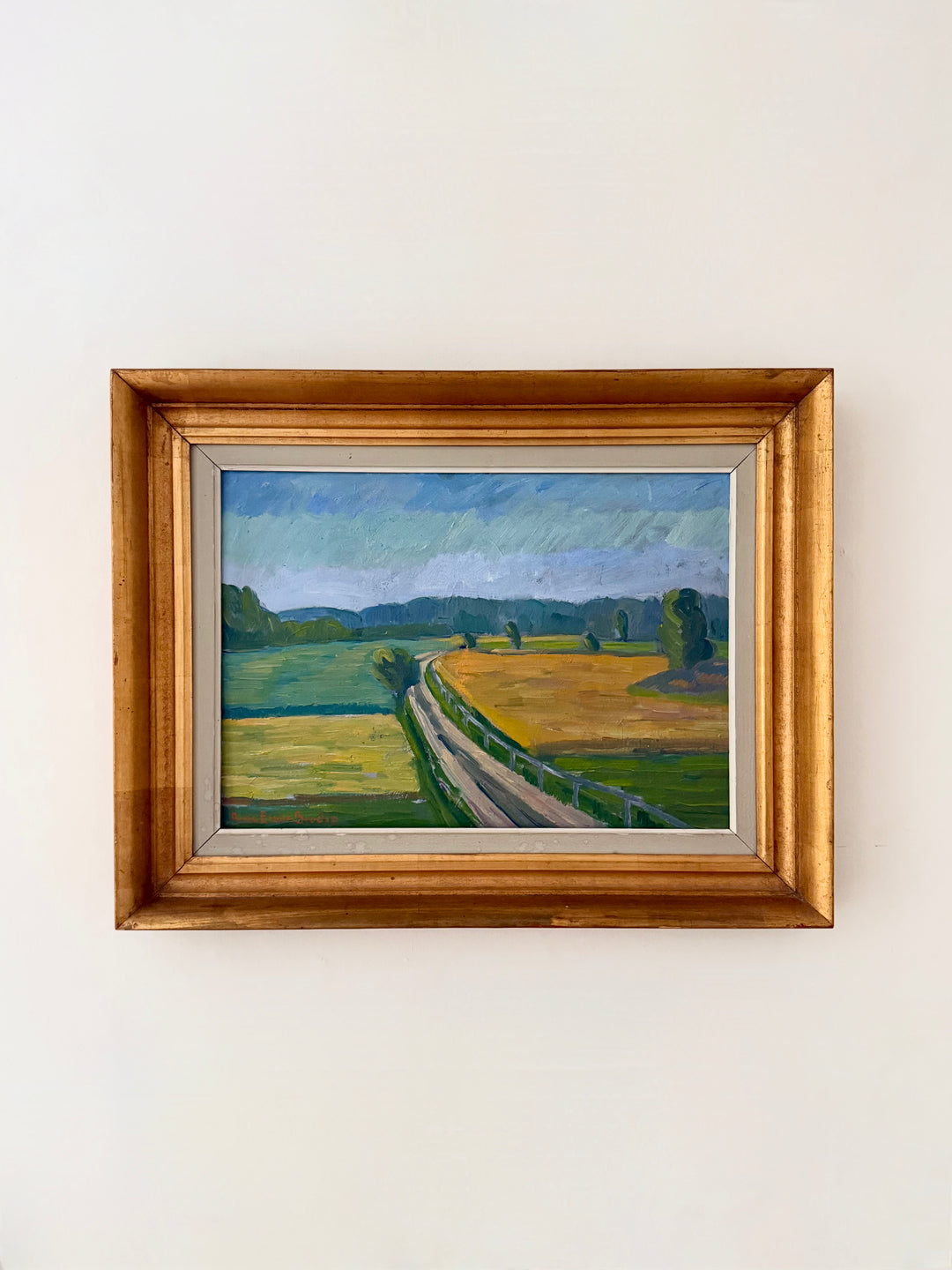 The Road Through The Fields