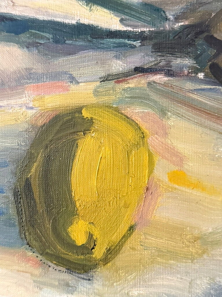 Still Life with Fish and Lemon