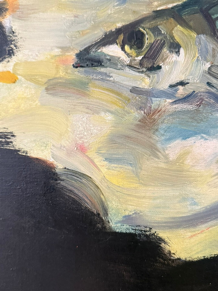 Still Life with Fish and Lemon