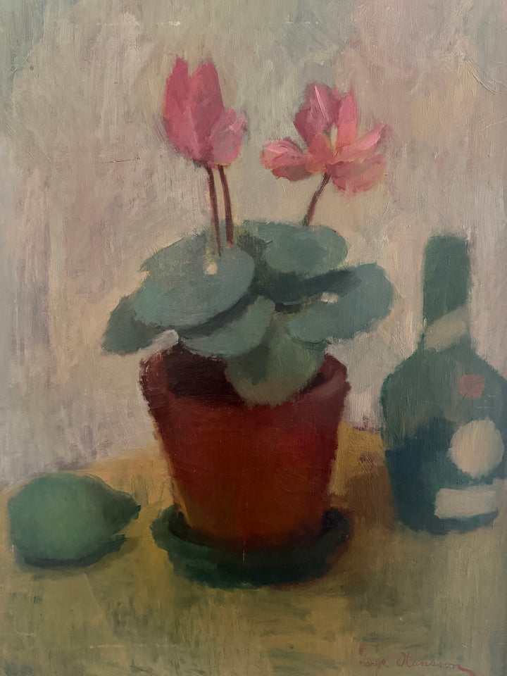 Still Life with Cyclamen