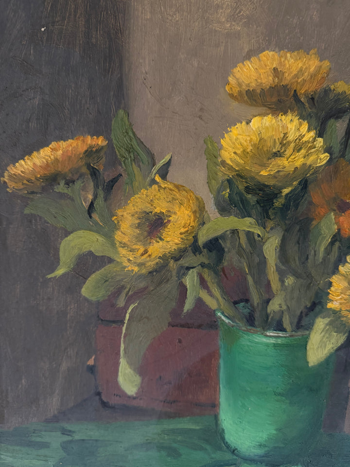 Still Life with Yellow Blooms