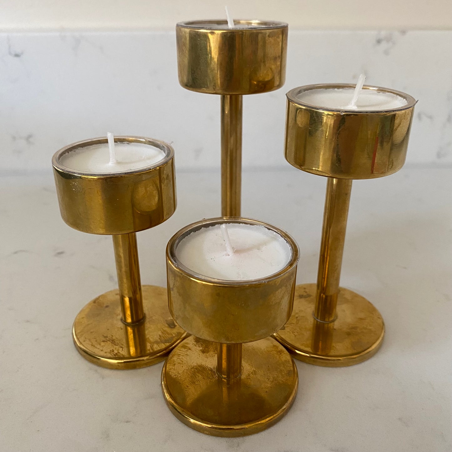 Set of Four Candle Holders