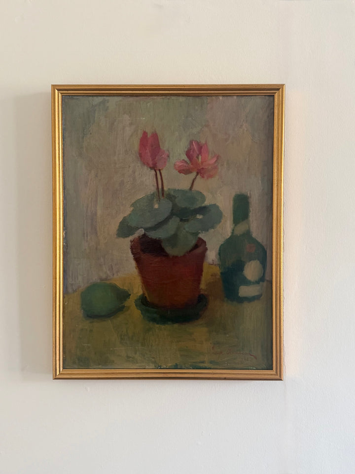 Still Life with Cyclamen