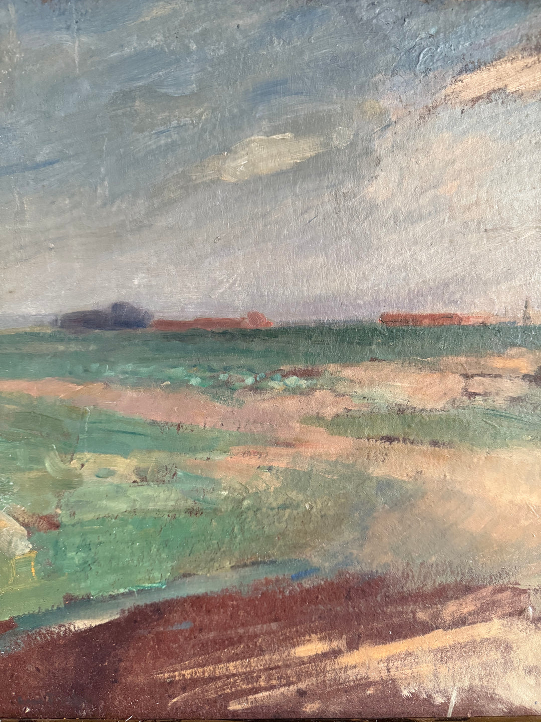 Landscape in Green and Blue