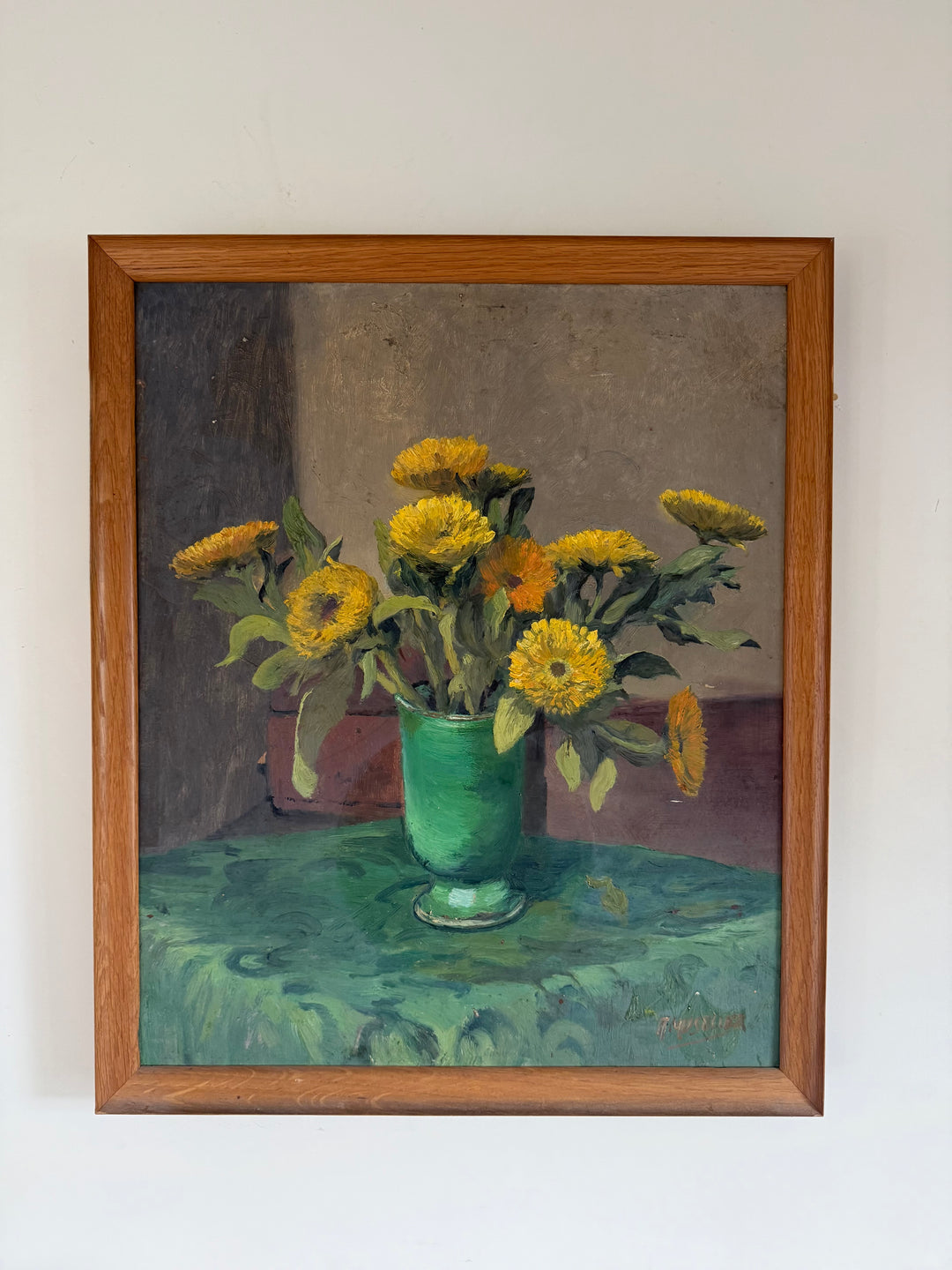 Still Life with Yellow Blooms