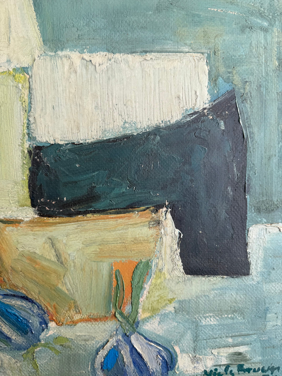 Still Life with Sprouting Onions