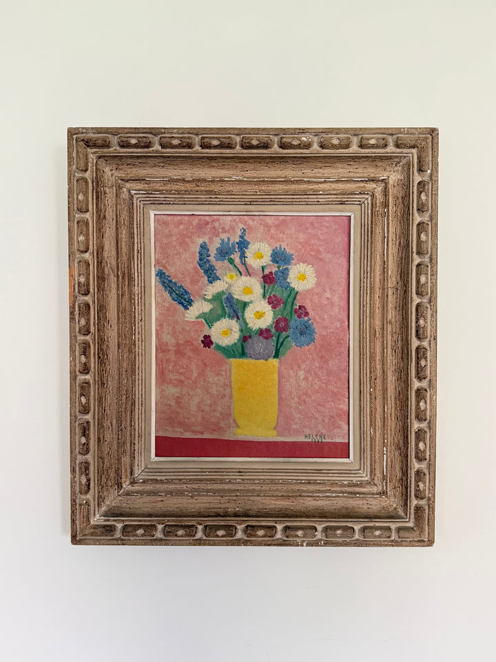 Still Life with Yellow Vase