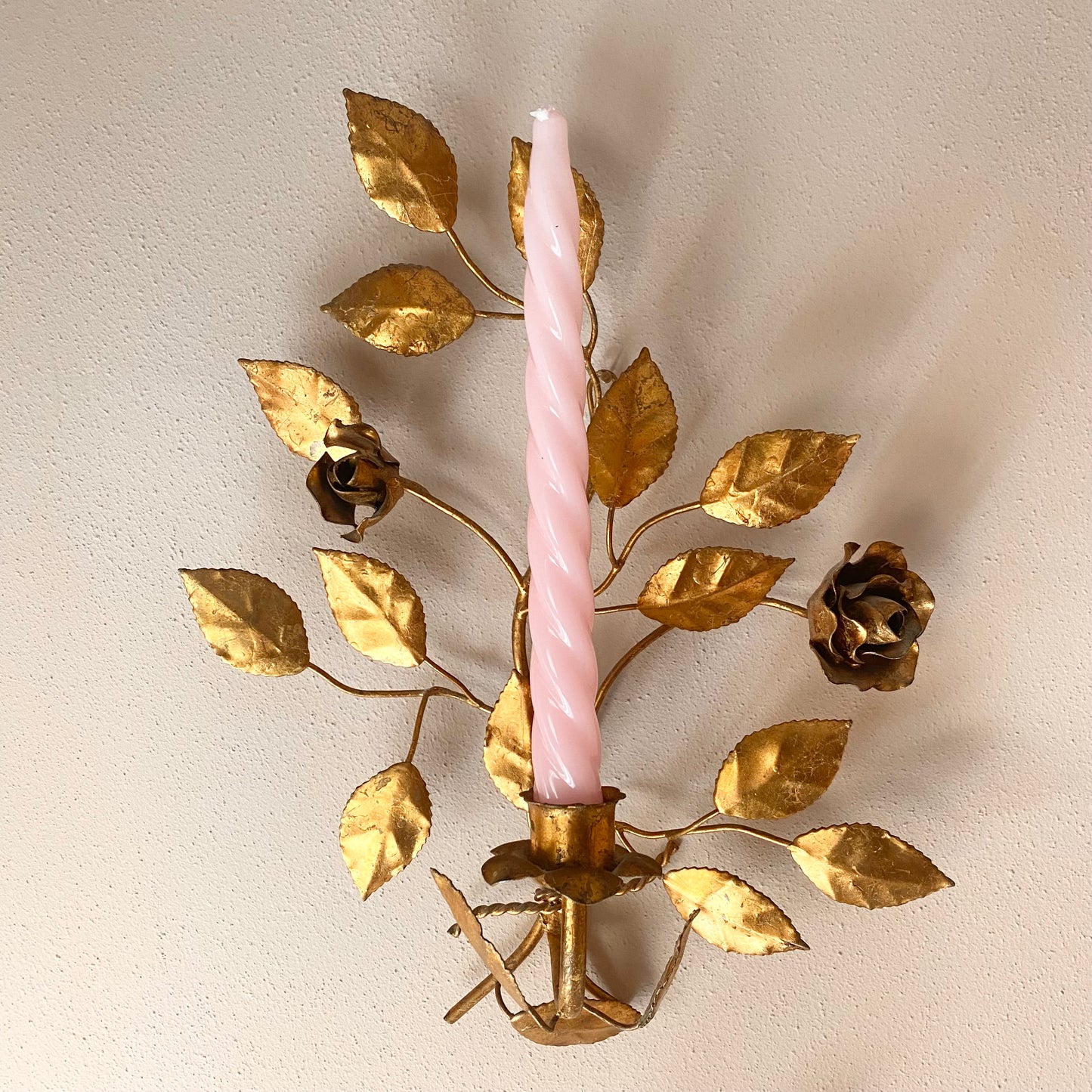 Rose and Leaf Wall Sconces