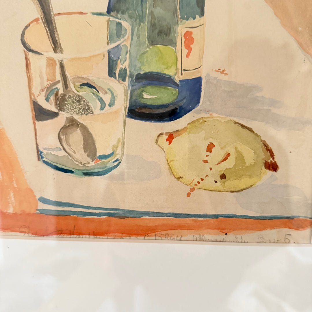 Still Life with Lemon