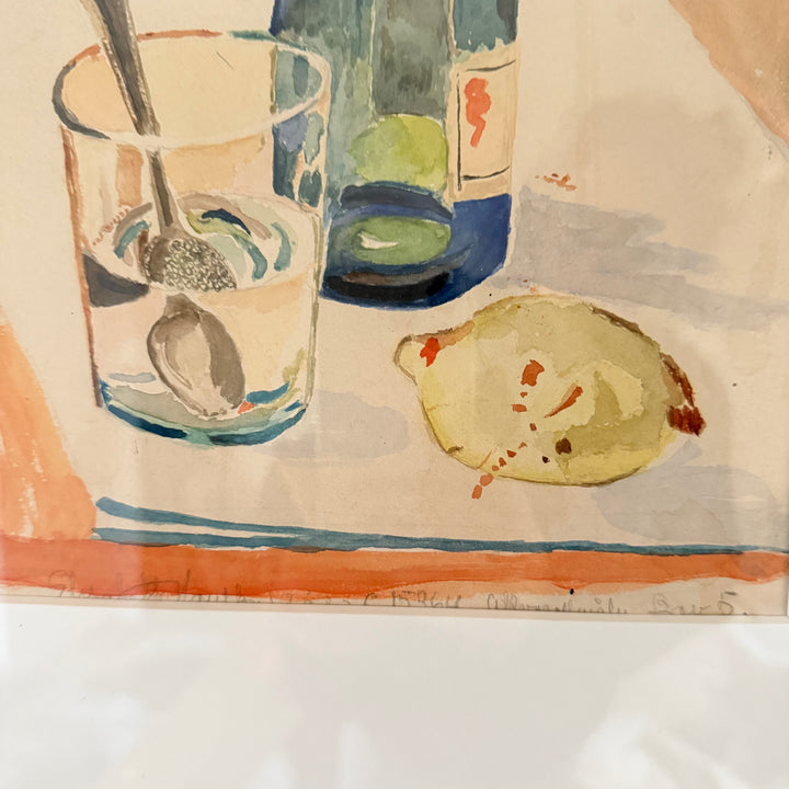 Still Life with Lemon