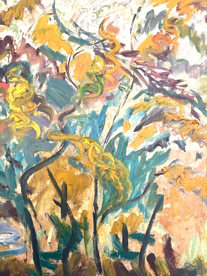 Paysage Vert et Jaune