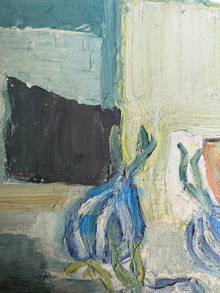 Still Life with Sprouting Onions