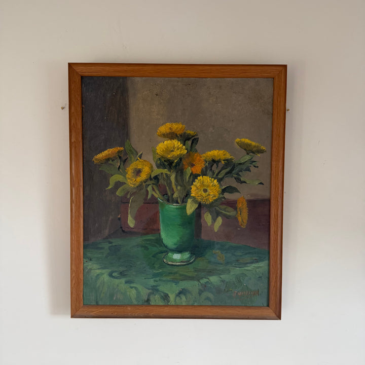 Still Life with Yellow Blooms