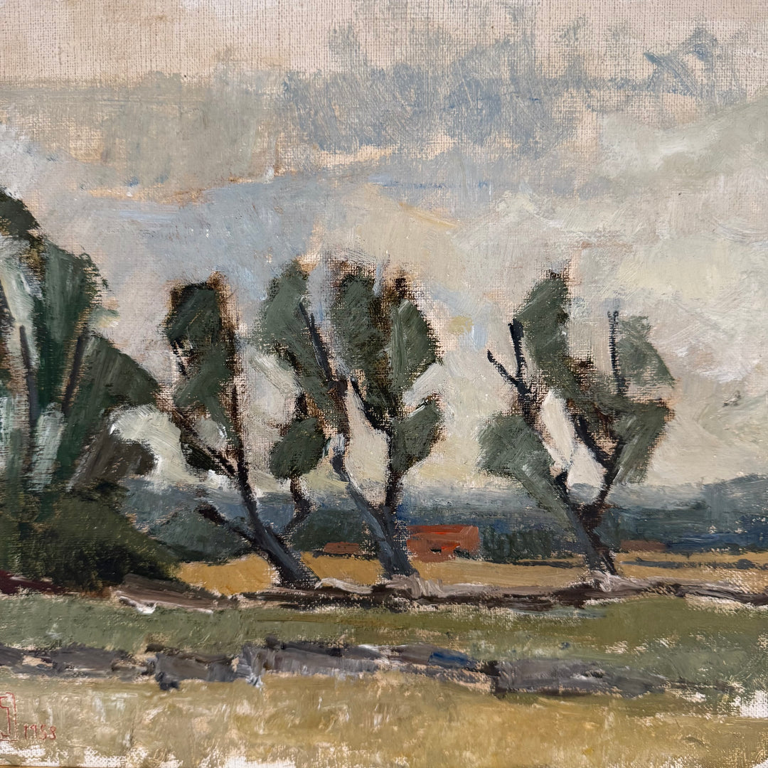 Landscape with Trees