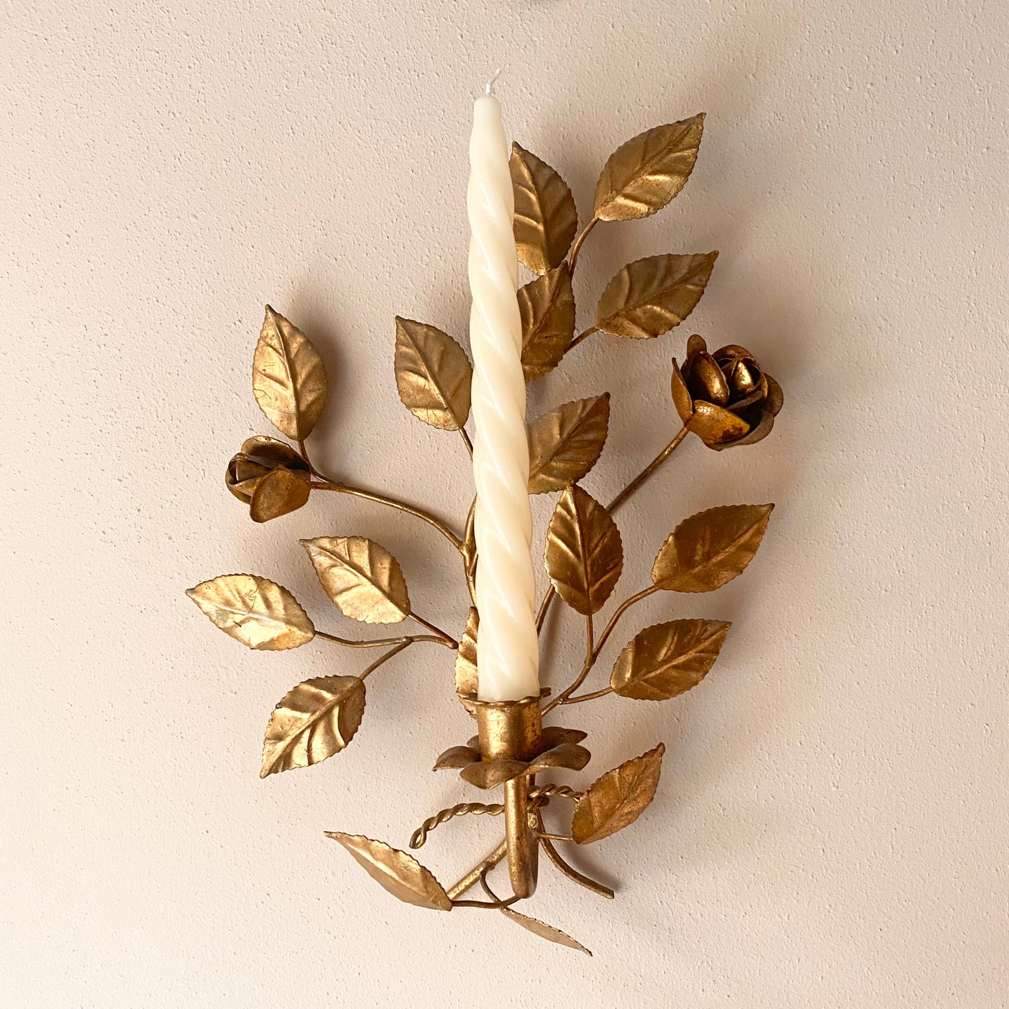 Rose and Leaf Wall Sconces