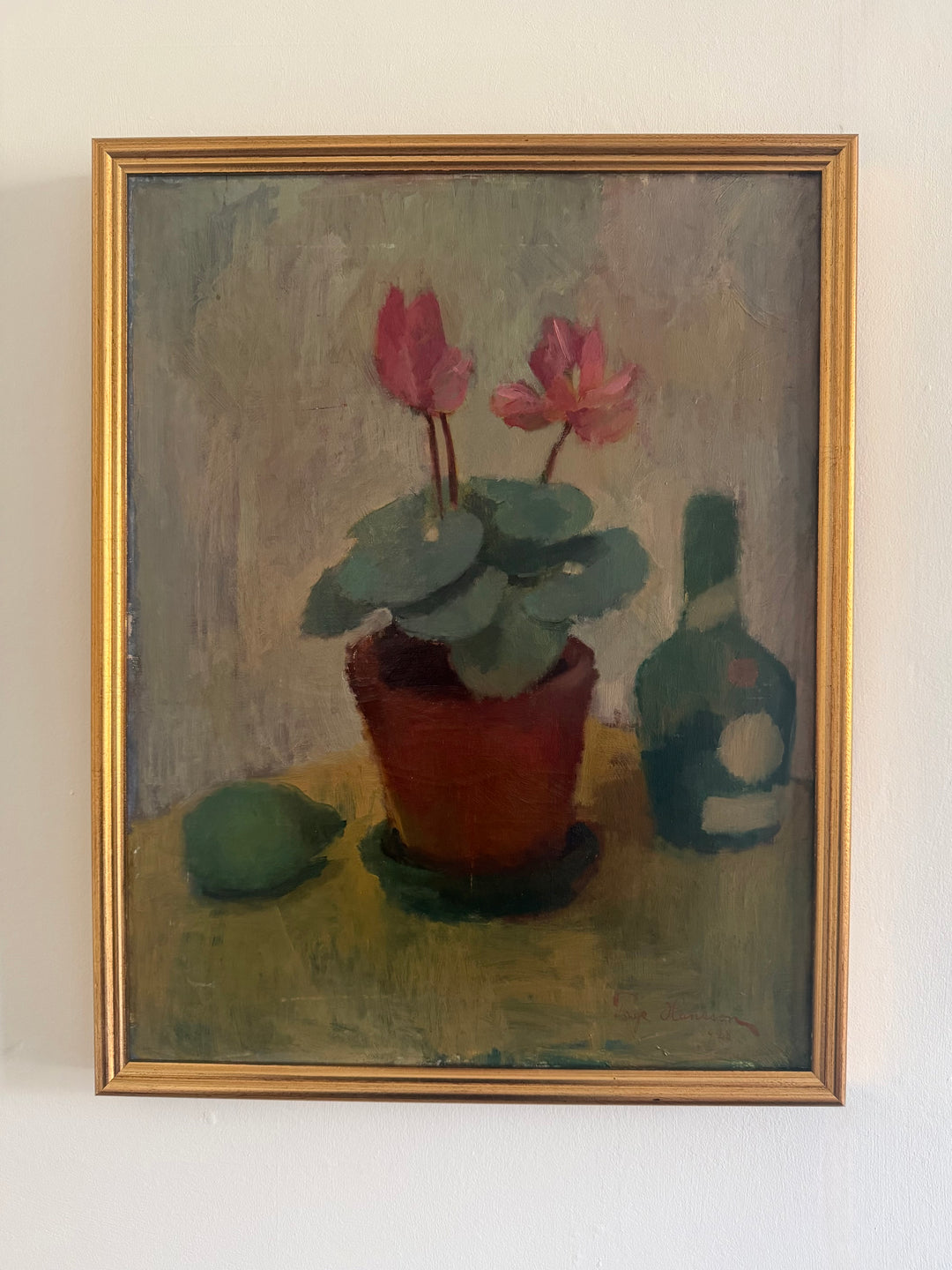 Still Life with Cyclamen