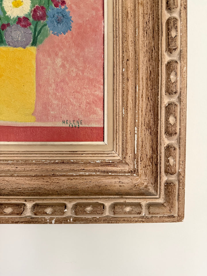 Still Life with Yellow Vase