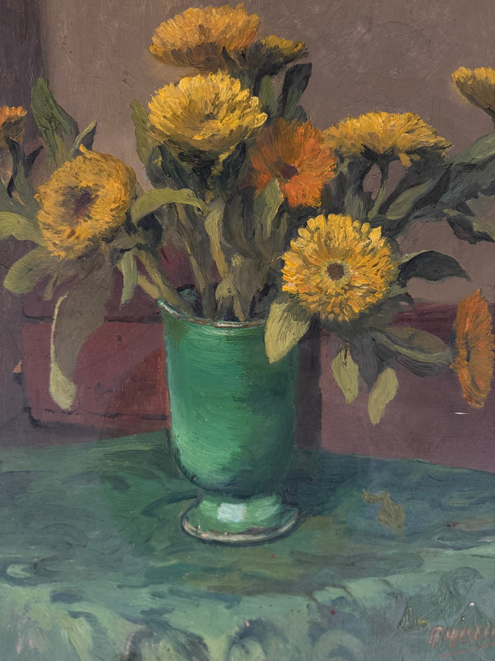 Still Life with Yellow Blooms