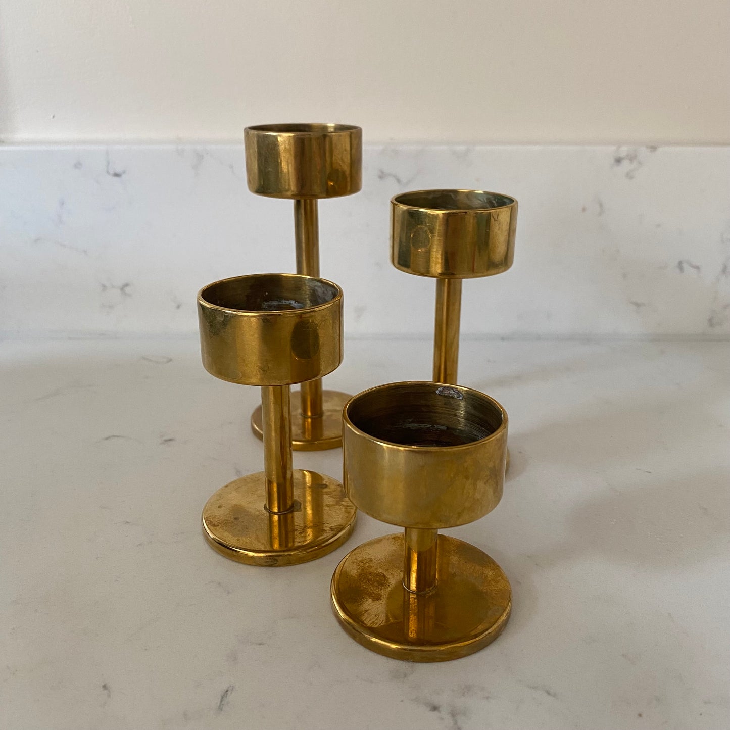 Set of Four Candle Holders