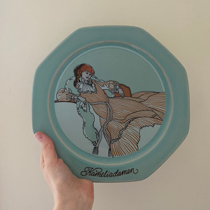 The Camellia Lady Decorative Wall Plate
