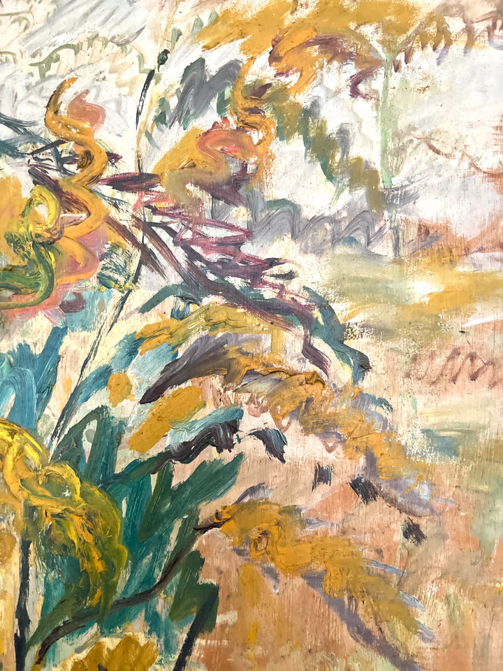 Paysage Vert et Jaune