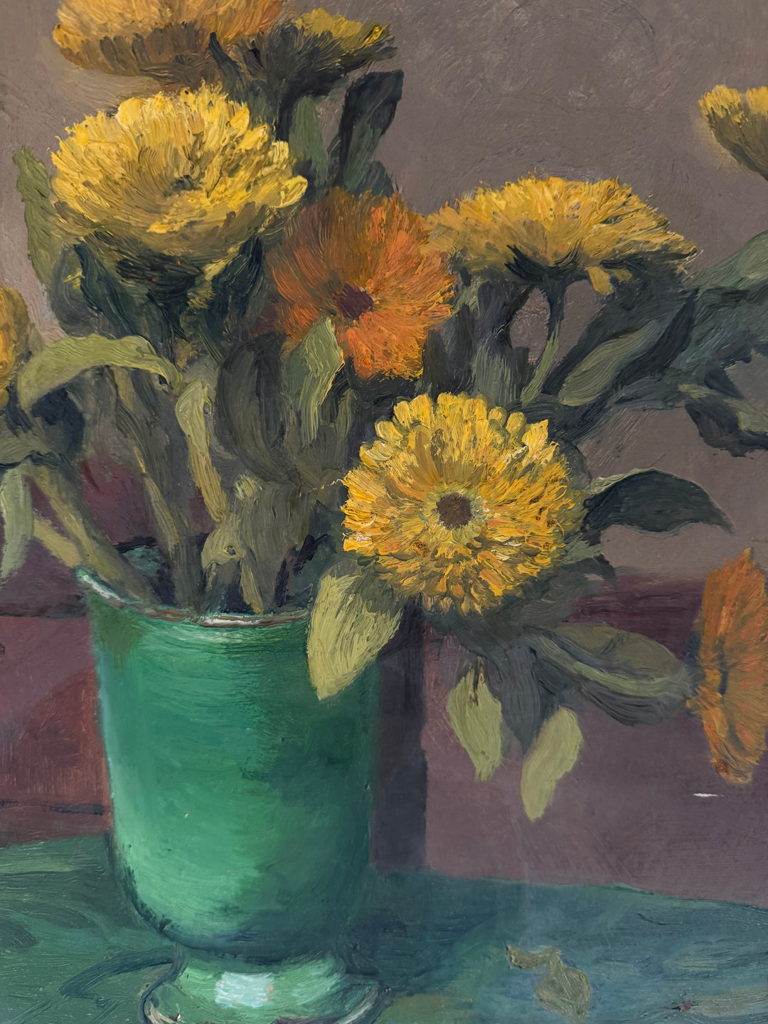 Still Life with Yellow Blooms