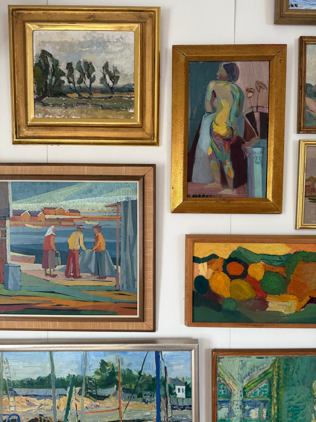 Conversation at the Fishing Port