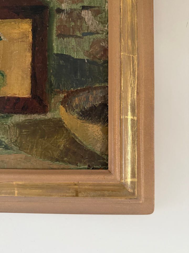 Still Life with Flowers and Frame