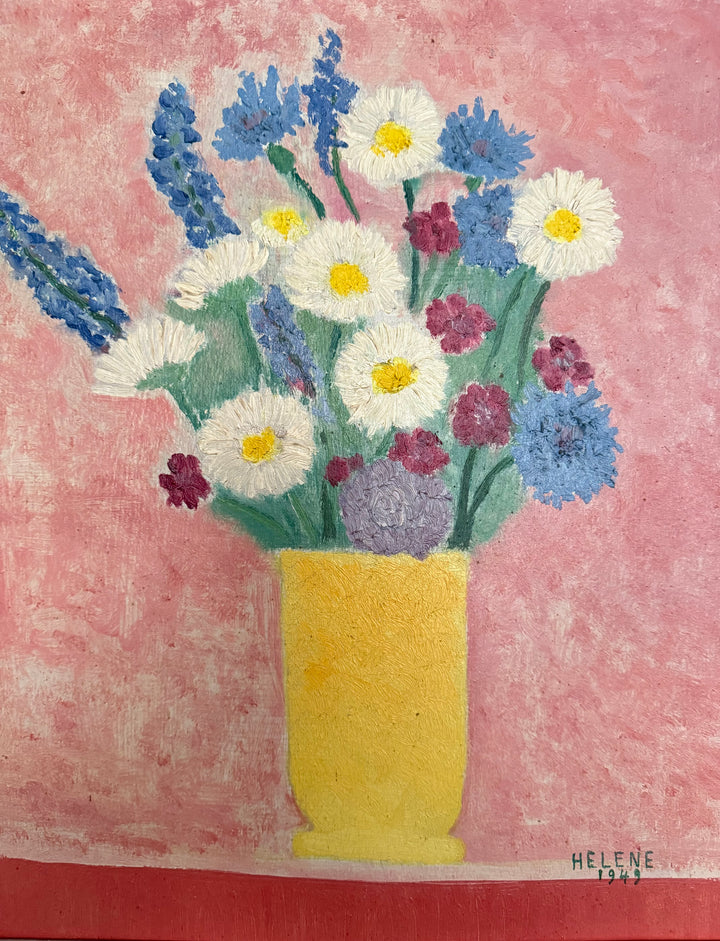 Still Life with Yellow Vase