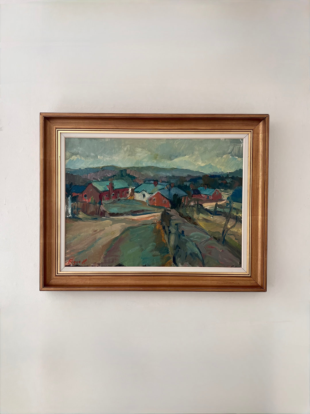 Towards The Village
