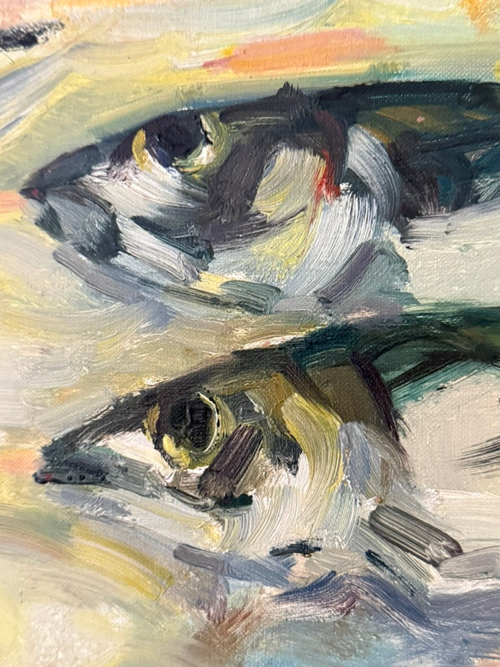 Still Life with Fish and Lemon