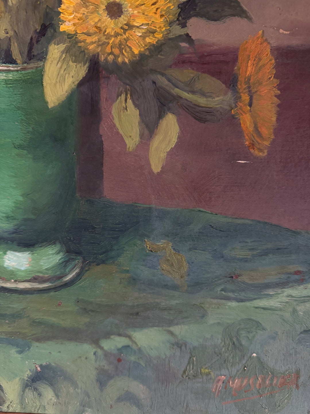 Still Life with Yellow Blooms