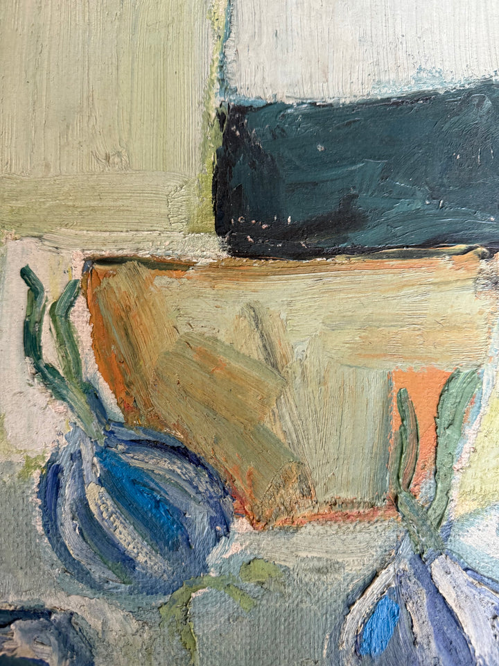 Still Life with Sprouting Onions