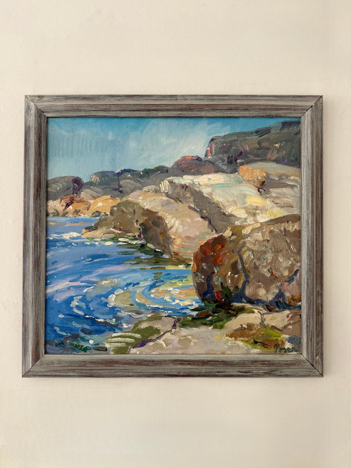 Cliff and Sea