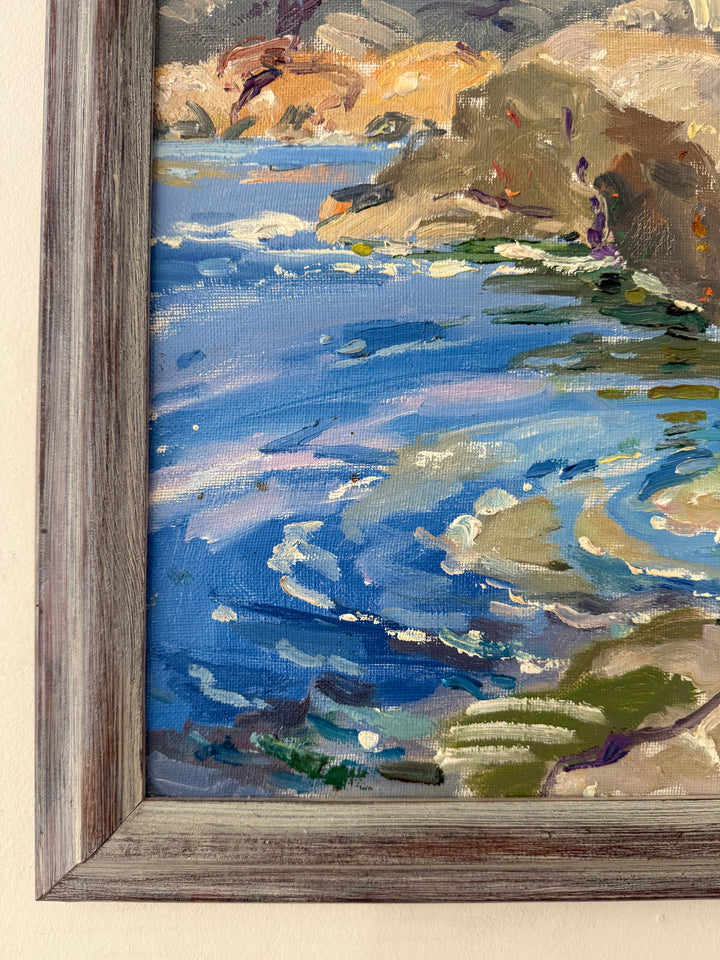 Cliff and Sea