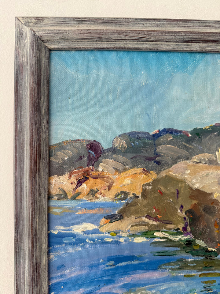 Cliff and Sea