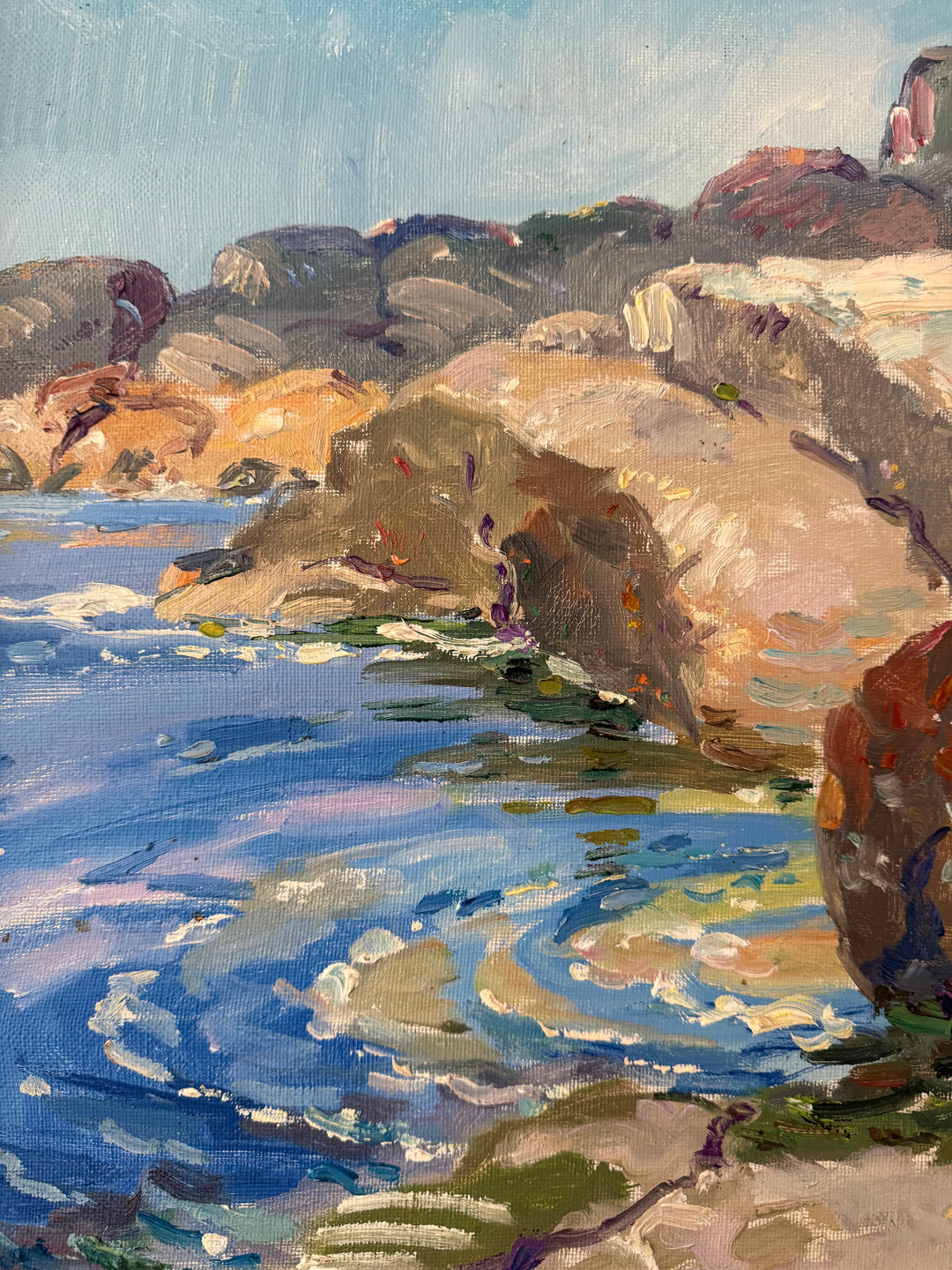 Cliff and Sea