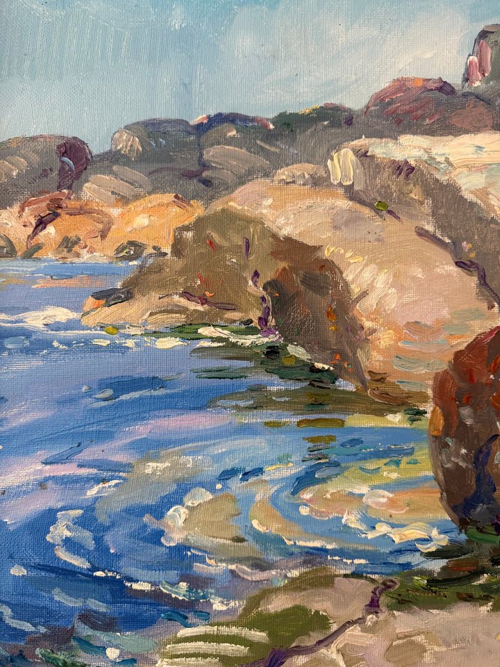Cliff and Sea