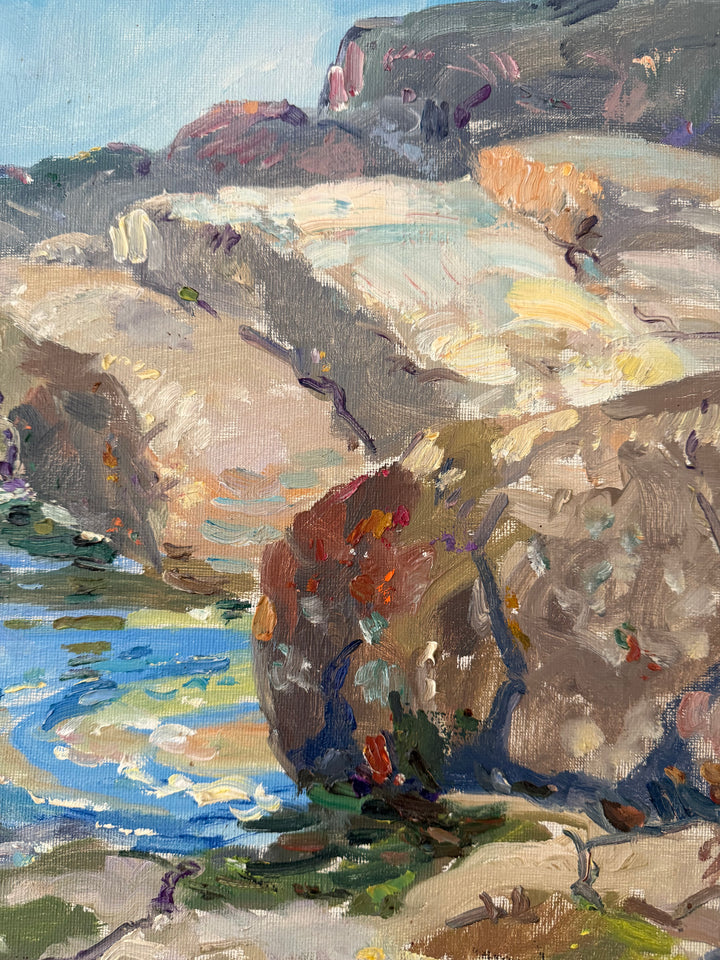 Cliff and Sea