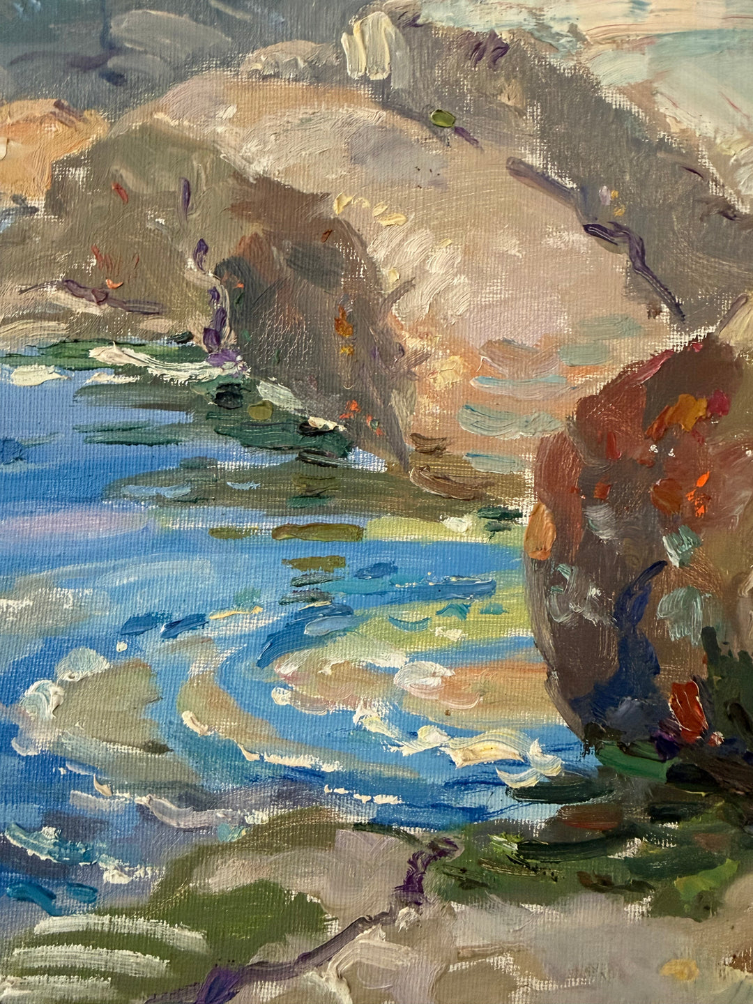 Cliff and Sea