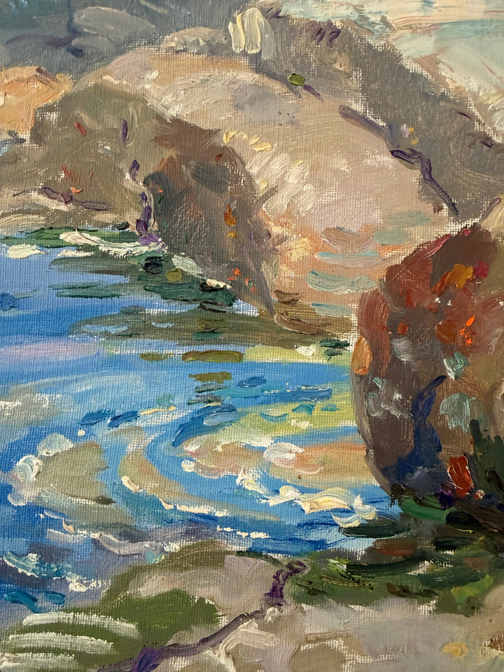 Cliff and Sea