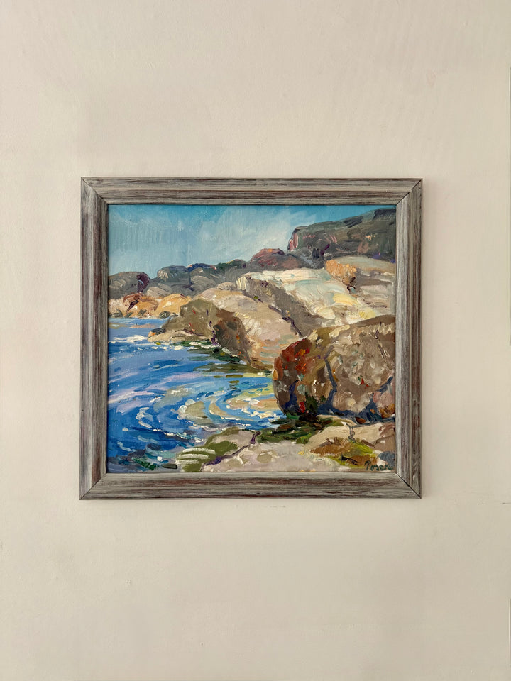 Cliff and Sea