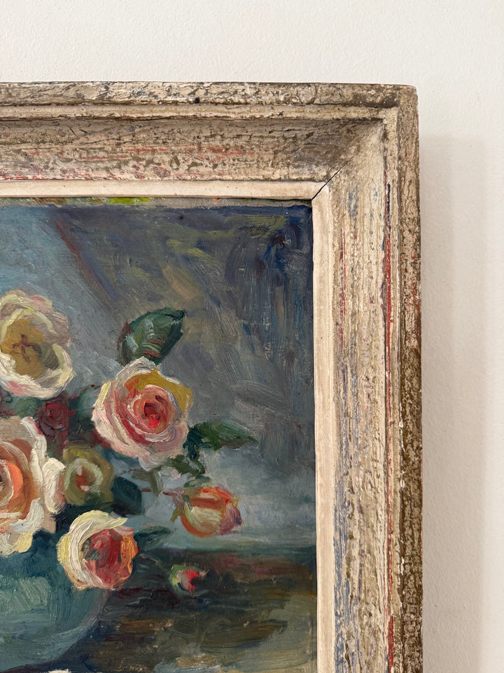Still Life with Bouquet of Roses