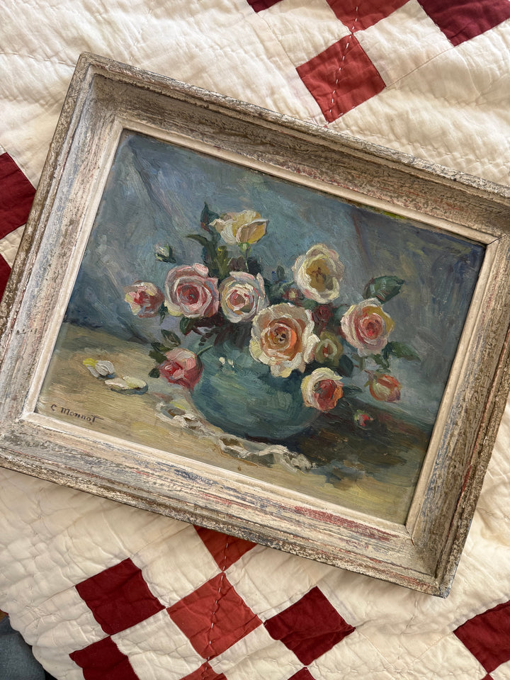 Still Life with Bouquet of Roses