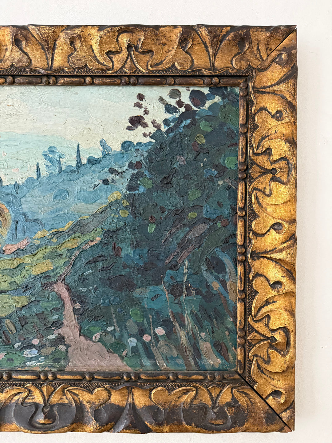 The Green Valley | Spanish Expressionist Oil Painting