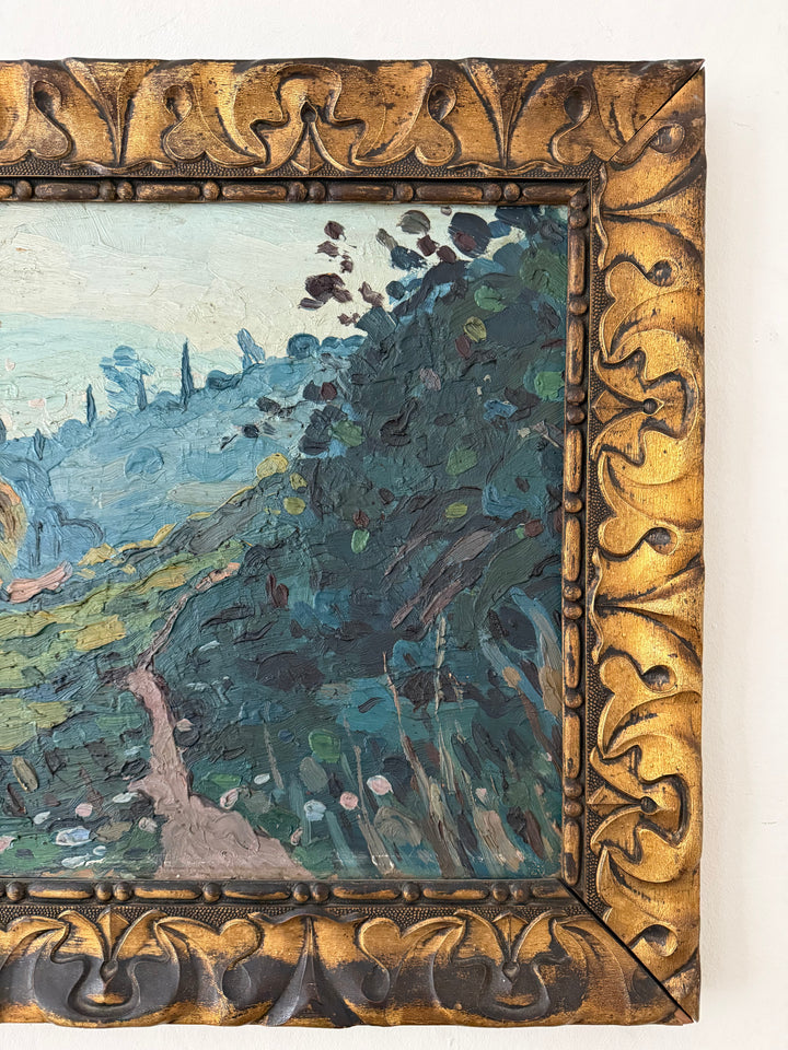 The Green Valley | Spanish Expressionist Oil Painting