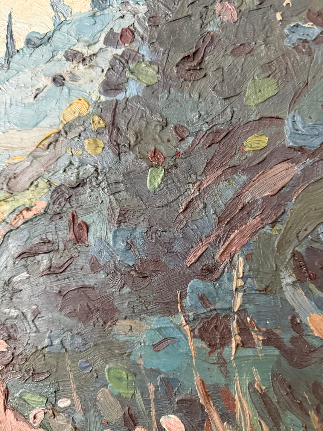 The Green Valley | Spanish Expressionist Oil Painting