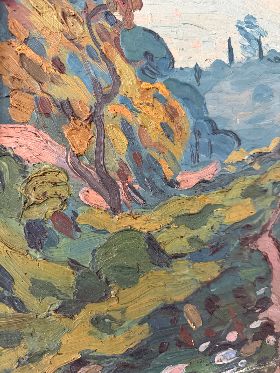 The Green Valley | Spanish Expressionist Oil Painting
